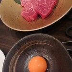 SATOブリアン - いちぼ＆ヒレ（玉子付き）