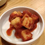 韓国食堂 入ル - 大根キムチ