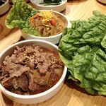 韓国食堂 入ル - 和牛ブルコギ＆チャプチェ＆サンチュ