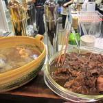 立ち呑み処　たなか屋 - 冬瓜と川津えびのあんかけ￥350、ヒイカのトマト煮￥480