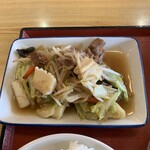 安倉南食堂 - イカとキクラゲのうま塩だれ