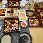 仙川 鯉寿司 - 大晦日の晩ご飯