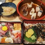 仙川 鯉寿司 - 特製さしみ重