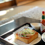 去来庵 - ピザトースト