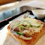 去来庵 - ピザトースト