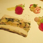 フロレゾン - 青森五戸.村越さんのシャモロックのテリーヌを洋梨と