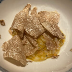 茶禅華 - 上海蟹入りフカヒレの餡に白トリュフ掛け