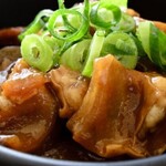 Homemade miso beef tendon stew