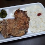 幸楽苑のからあげ家 - 料理写真:ミックス弁当(500円)