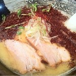 麺屋 天孫降臨 - 2012.8.16　赤天降（一味ピリ辛）680円