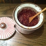 麺屋 天孫降臨 - 2012.8.16　赤天降（一味ピリ辛）の辛さが足らない方はこれをプラスして