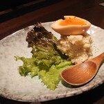 炉端美酒食堂 炉とマタギ - ポテトサラダ