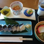 エクセレントゴルフクラブ 一志温泉コース - 秋刀魚ずし 追加550円