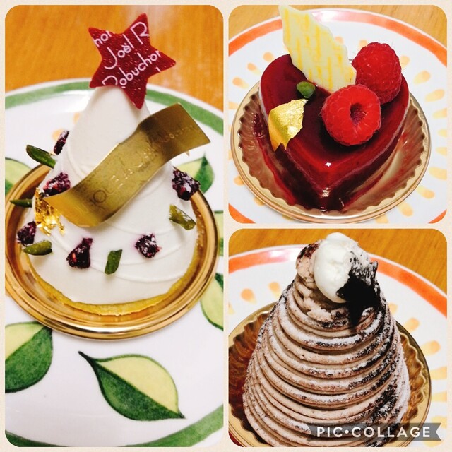 クリスマスケーキのテイクアウト By Chocho1234 ル カフェ ドゥ ジョエル ロブション ニュウマン新宿店 新宿 カフェ 食べログ