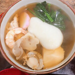 照月庵 - 具沢山の「年越しそば」