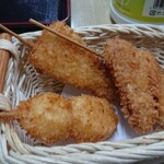 串カツ えびす - おまかせ3串