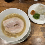 創作麺工房 鳴龍 - 「梅塩拉麺」1150円