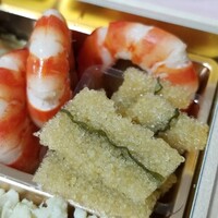 馳走 啐啄一十  - (12)子持ち昆布(北海道産)
                      (13)煮車海老(長崎県産)