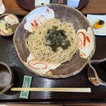 手打ちそば 蕎麦花 - ざるそば(830円)です。