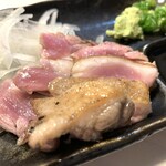 焼鳥炭心 - 河内鴨たたき 680yen