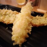 手打うどん いわしや - えび天