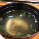 冨貴寿司 - スープ（お味噌汁では無かった）