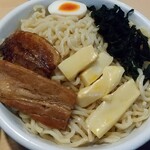 台湾料理 百味鮮 - つけ麺3玉分の、麺と具☆