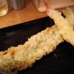 手打うどん いわしや 青山店 - あなご天