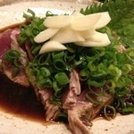 つるべ寿司 - カツオのタタキ