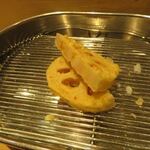 てんぷら 深町 - 蓮根