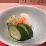 てんぷら 深町 - 香の物