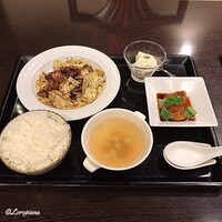 中国料理 豪華 - 回鍋肉ランチセット