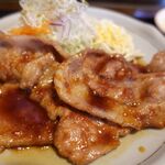 食堂 寶舎 - 当店自慢　生姜焼き定食1050円。食堂寶舎,たからや,愛知県豊川市, 食彩品館.jp撮影