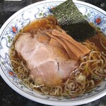 Harukiya - 中華そば。スープが少ない（笑）