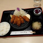 あさひ川 井泉 - カキフライ定食