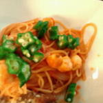 和菜 - 【ﾋﾞｽﾄﾛﾀﾞｲﾆﾝｸﾞ和菜】●ﾊﾟｽﾀ(ｵｸﾗと小柱のﾄﾏﾄｿｰｽ)：ﾌﾟﾚｰﾄﾗﾝﾁ/\1,000