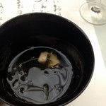 ねぶた温泉 輪島 海游 能登の庄 - 小吸物　能登門前産くろも