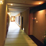 ねぶた温泉 輪島 海游 能登の庄 - 廊下　すべて畳