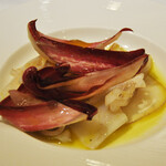 レストラン アラジン - 槍烏賊とタルティーボのサラダ