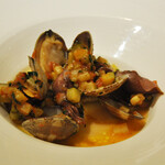 レストラン アラジン - ホタルイカとマダイ　プロヴァンス風