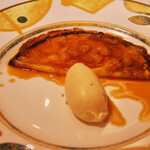 レストラン アラジン - クレープ・オレンジソースヴァニラアイス