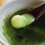 香風園 - 抹茶ぜんざい(600円)(2020.12.現在)