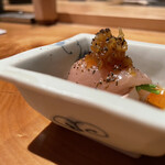 焼き鳥 とりら - 白肝胸巻