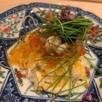 はらまさ - 白子の素麺　カラスミ、白子、いくら、キャビア 白子を入れたお湯で茹でているんですよね。なんて贅沢。 はらまささんの定番です。焼きも白子美味しい。