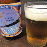 立ち呑み処　たなか屋 - 明石海岸ビール￥520