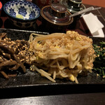 Sumiyaki Shichirin To Yamatoushi Toriko - ナムル3種