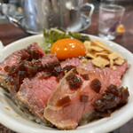 NAKAGAWA わず - ■【限定】ローストビーフ丼¥450