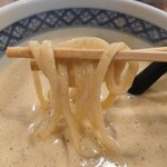 つけ麺 いちびり - つけ汁の絡み具合