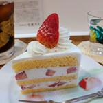 ソワメーム - 山元いちごのショートケーキ