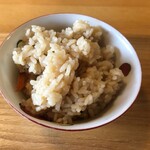 そば処 あじき堂 - 炊き込みご飯